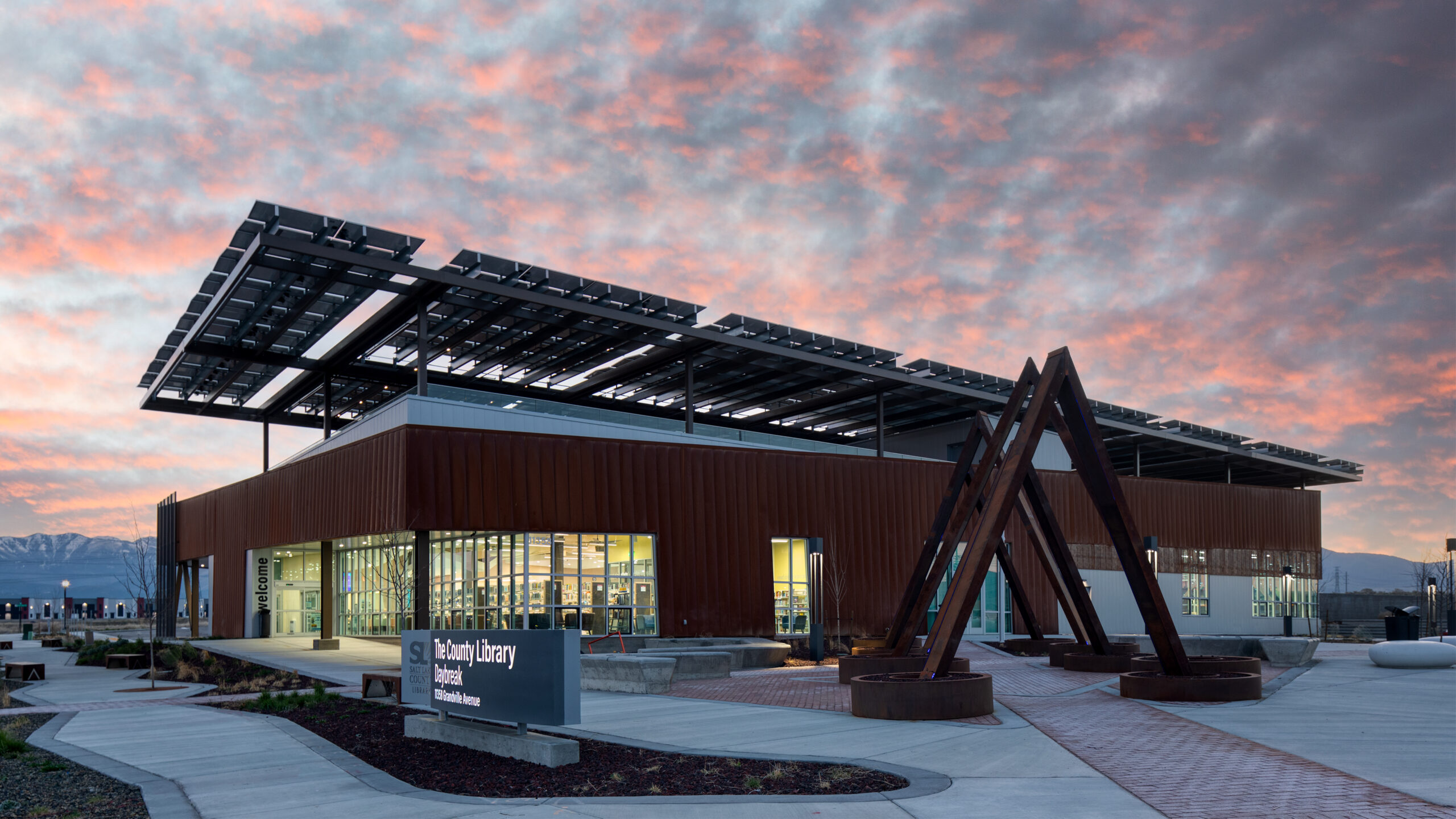 Salt Lake County Library at Daybreak