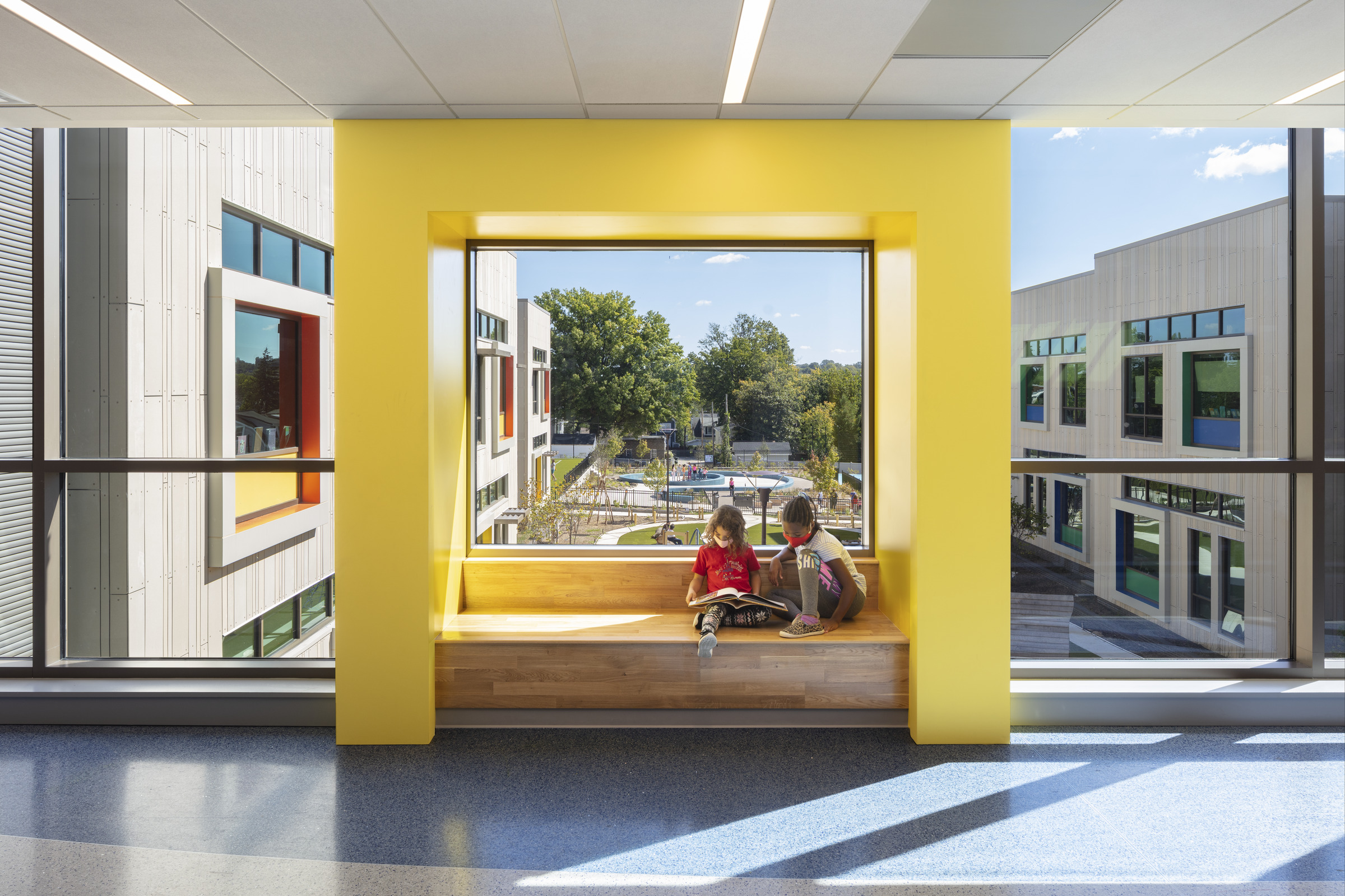 John Lewis ES_007926000J_Photo Int Corridor Window Nook_mr - Living Future
